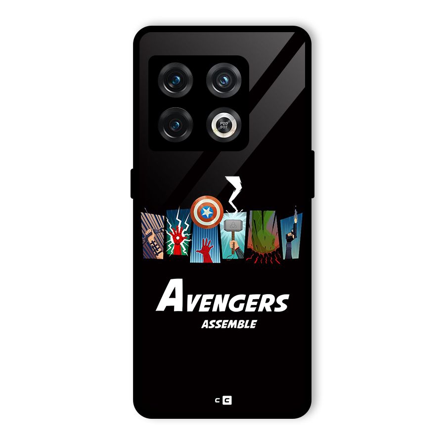 Avengers Assemble Glass Back Case for OnePlus 10 Pro 5G