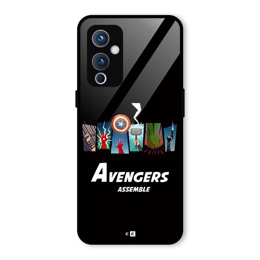 Avengers Assemble Glass Back Case for OnePlus 9