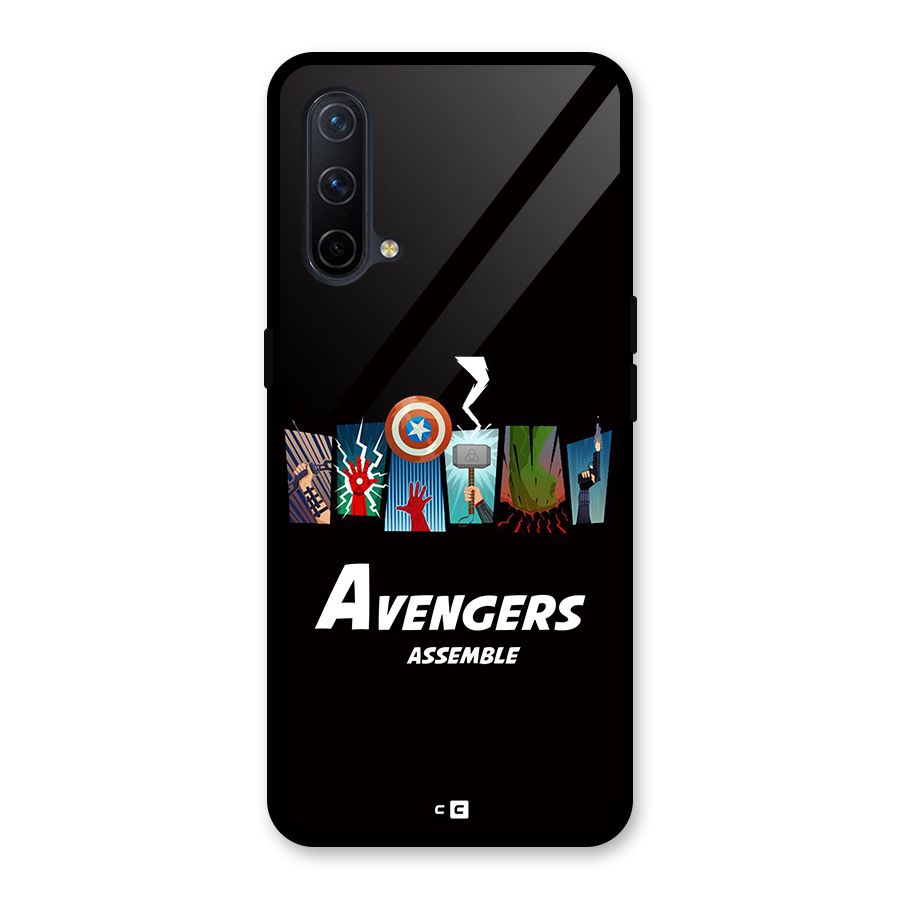 Avengers Assemble Glass Back Case for OnePlus Nord CE 5G