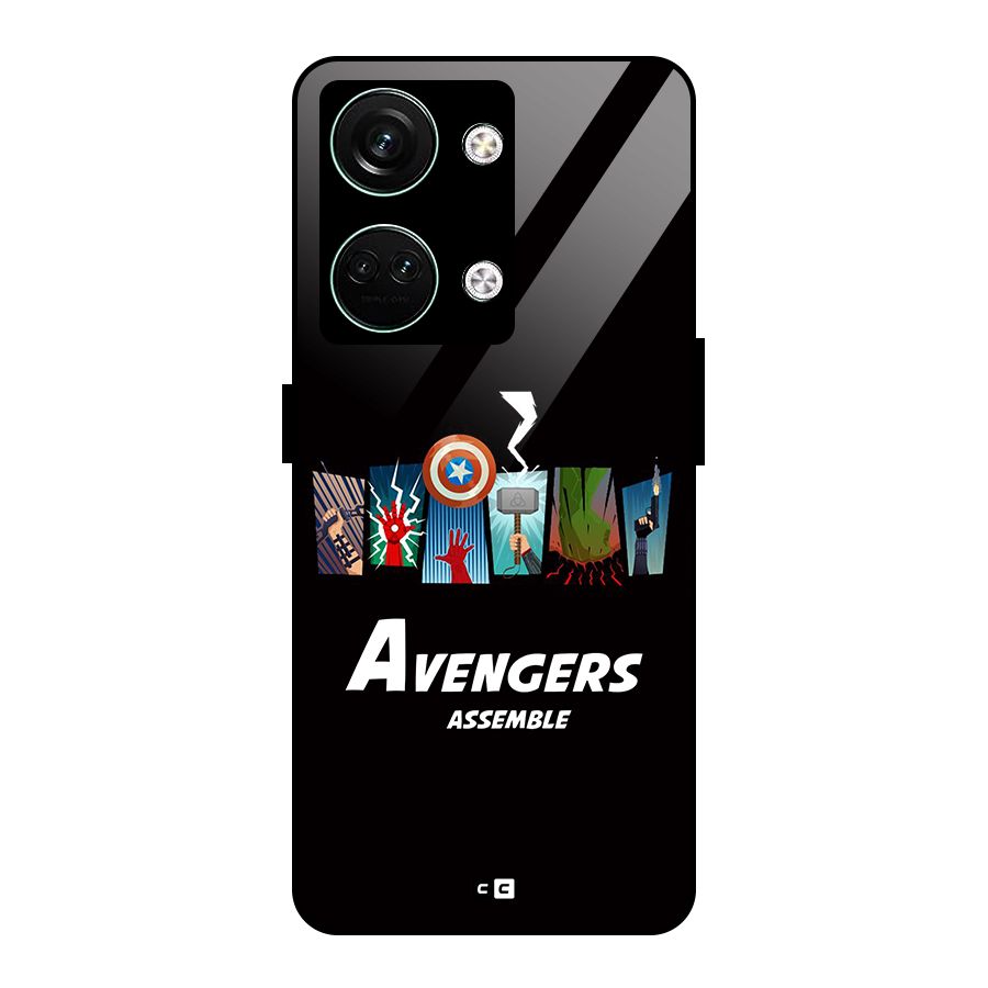 Avengers Assemble Glass Back Case for Oneplus Nord 3