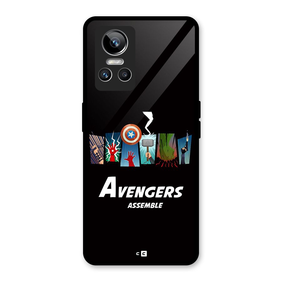 Avengers Assemble Glass Back Case for Realme GT Neo 3