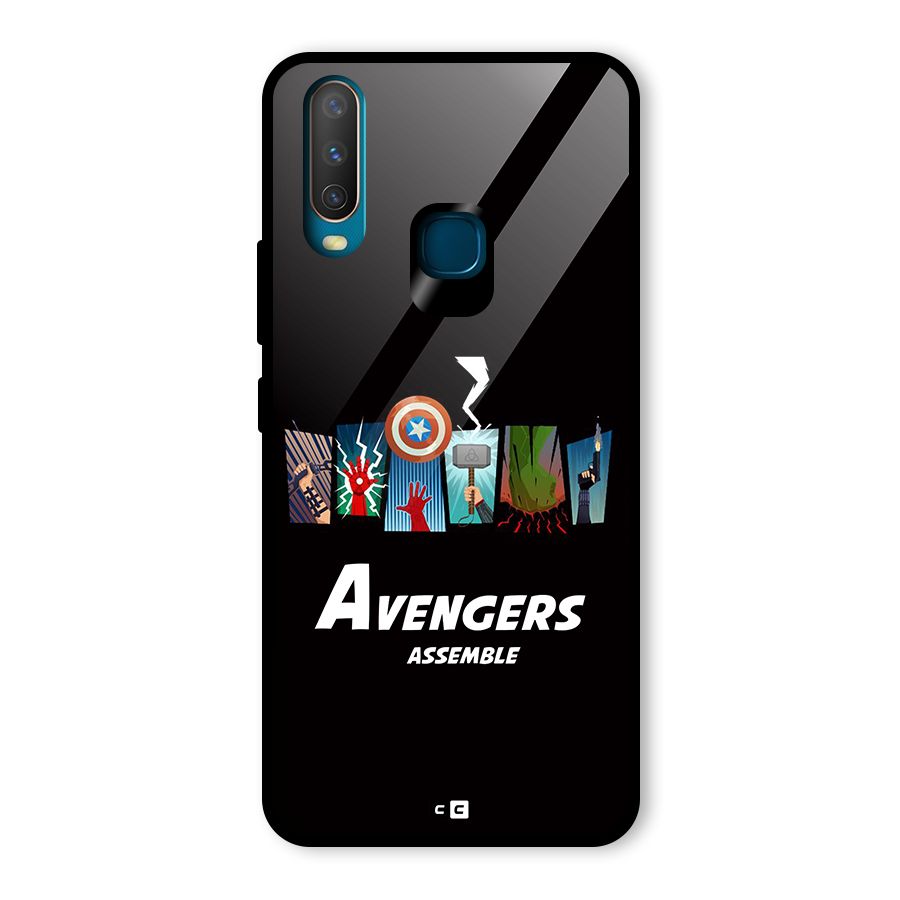 Avengers Assemble Glass Back Case for Vivo U10