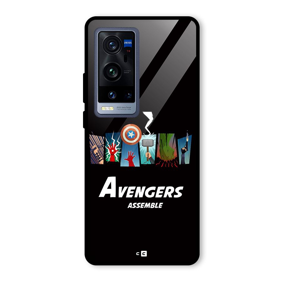 Avengers Assemble Glass Back Case for Vivo X60 Pro Plus