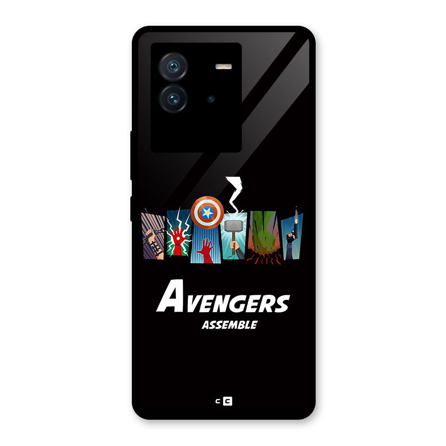 Avengers Assemble Glass Back Case for Vivo iQOO Neo 6 5G