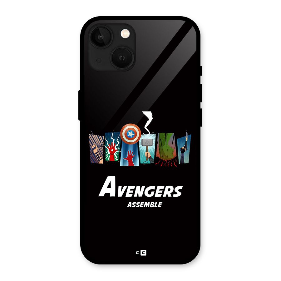 Avengers Assemble Glass Back Case for iPhone 13