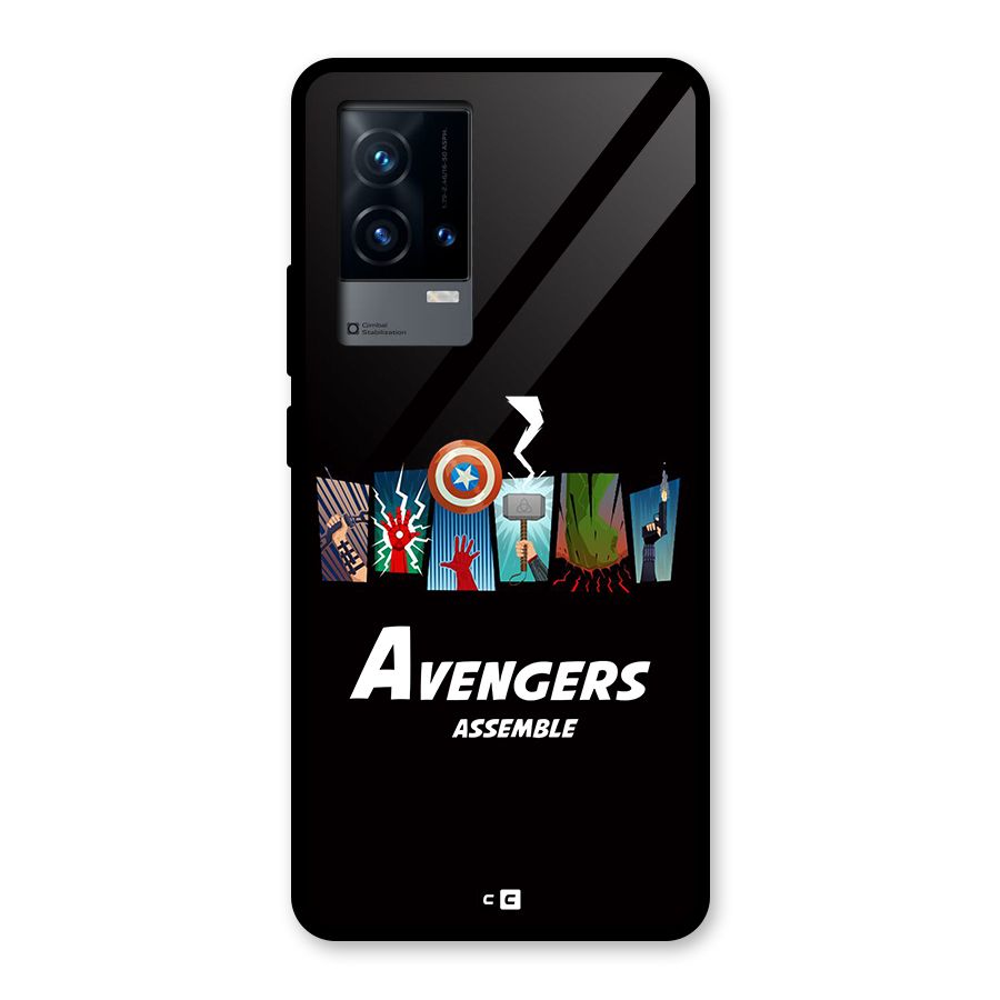 Avengers Assemble Glass Back Case for iQOO 9 5G
