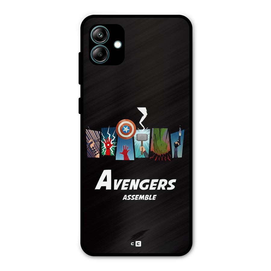Avengers Assemble Metal Back Case for Galaxy A04