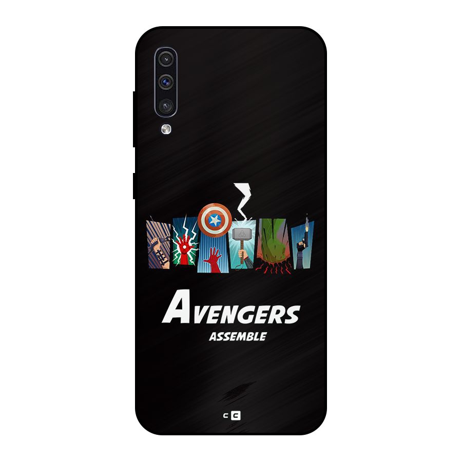 Avengers Assemble Metal Back Case for Galaxy A50