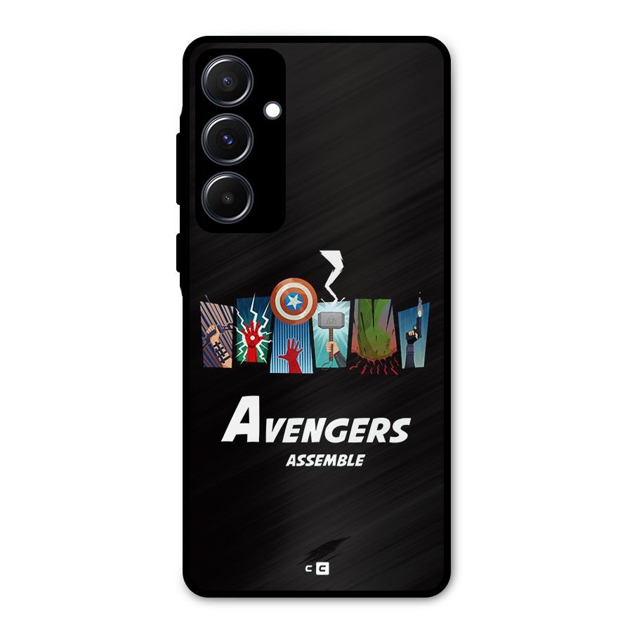 Avengers Assemble Metal Back Case for Galaxy A55