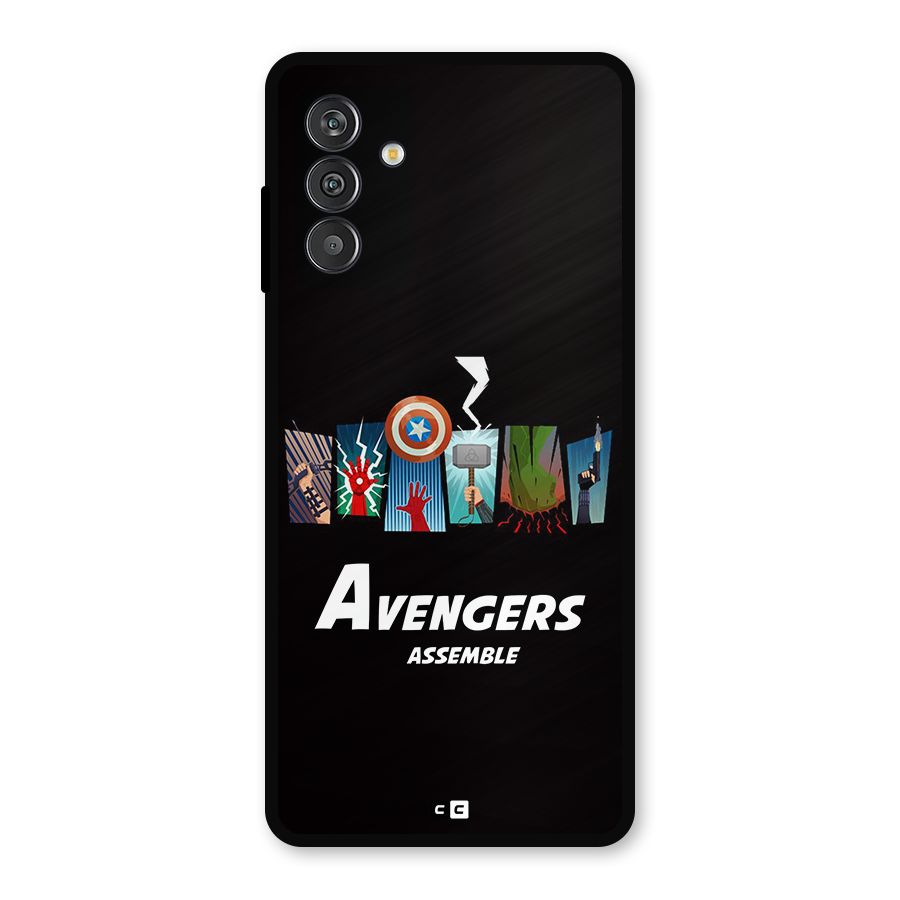 Avengers Assemble Metal Back Case for Galaxy F13