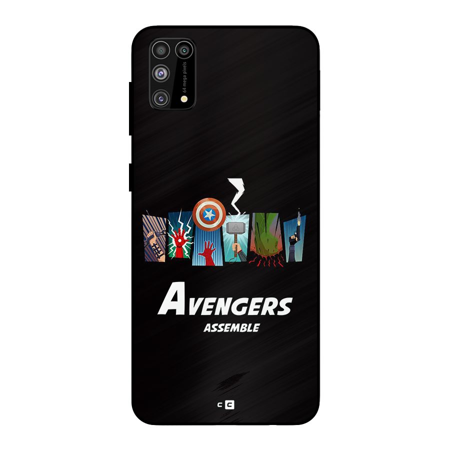 Avengers Assemble Metal Back Case for Galaxy F41