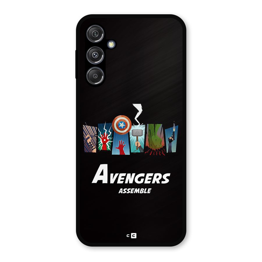 Avengers Assemble Metal Back Case for Galaxy M34 5G