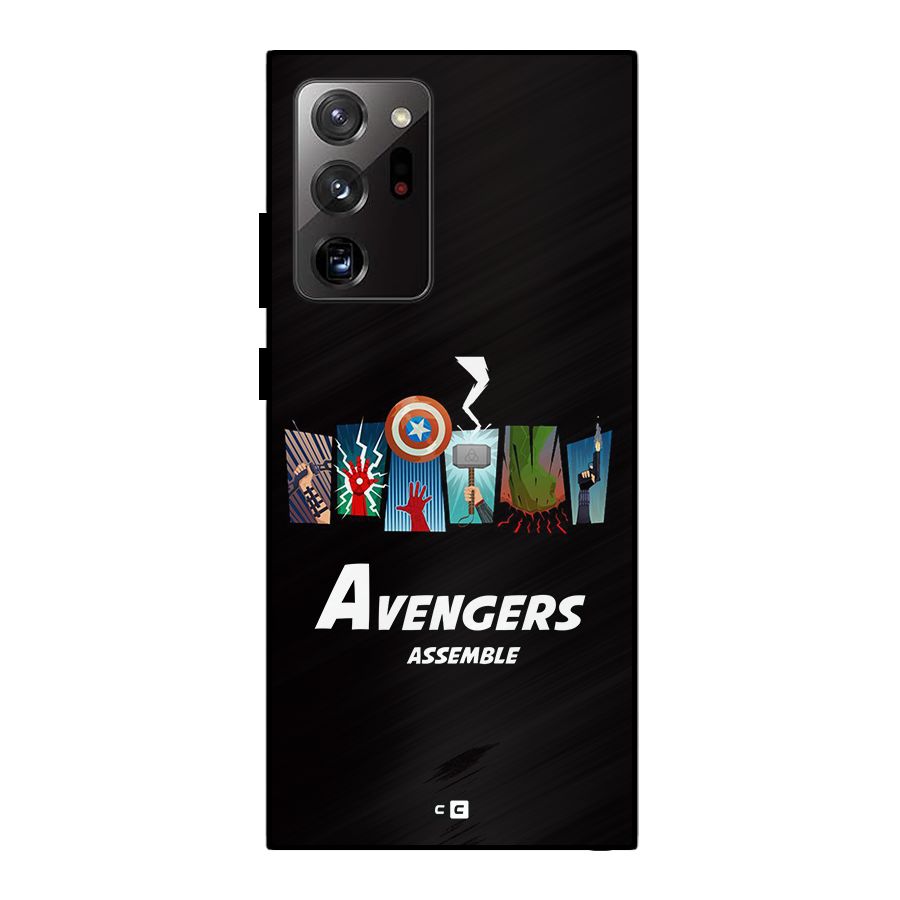 Avengers Assemble Metal Back Case for Galaxy Note 20 Ultra 5G