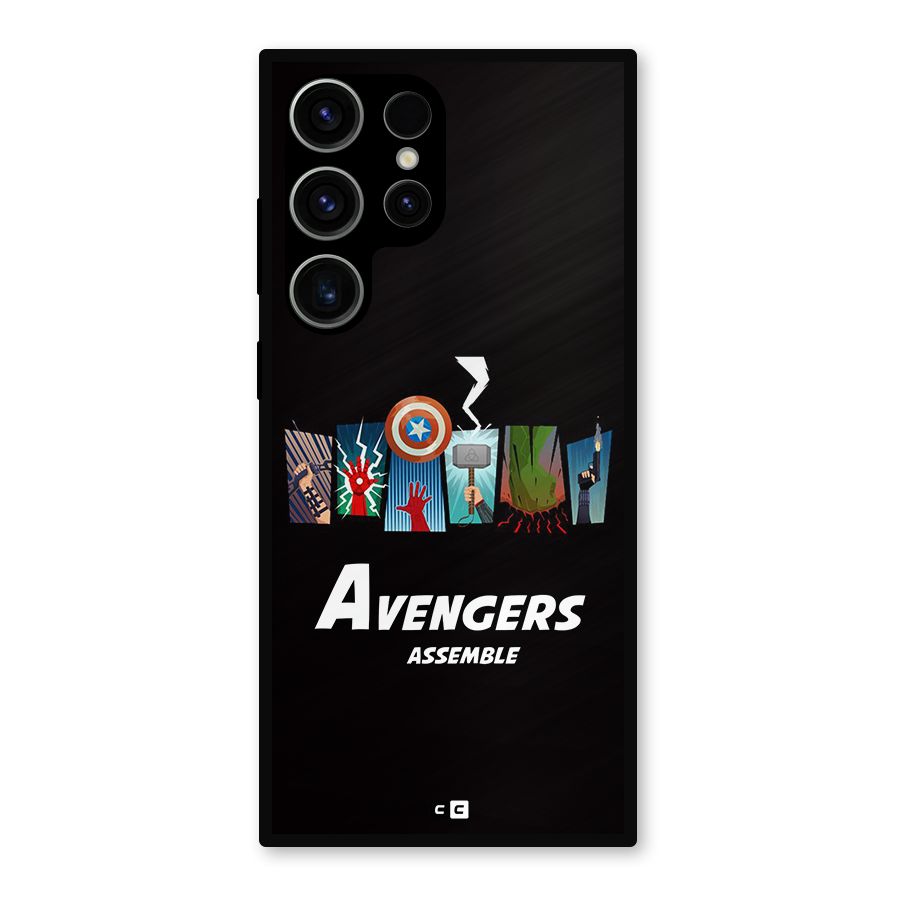 Avengers Assemble Metal Back Case for Galaxy S23 Ultra