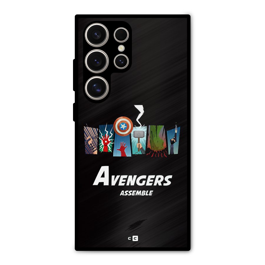 Avengers Assemble Metal Back Case for Galaxy S24 Ultra