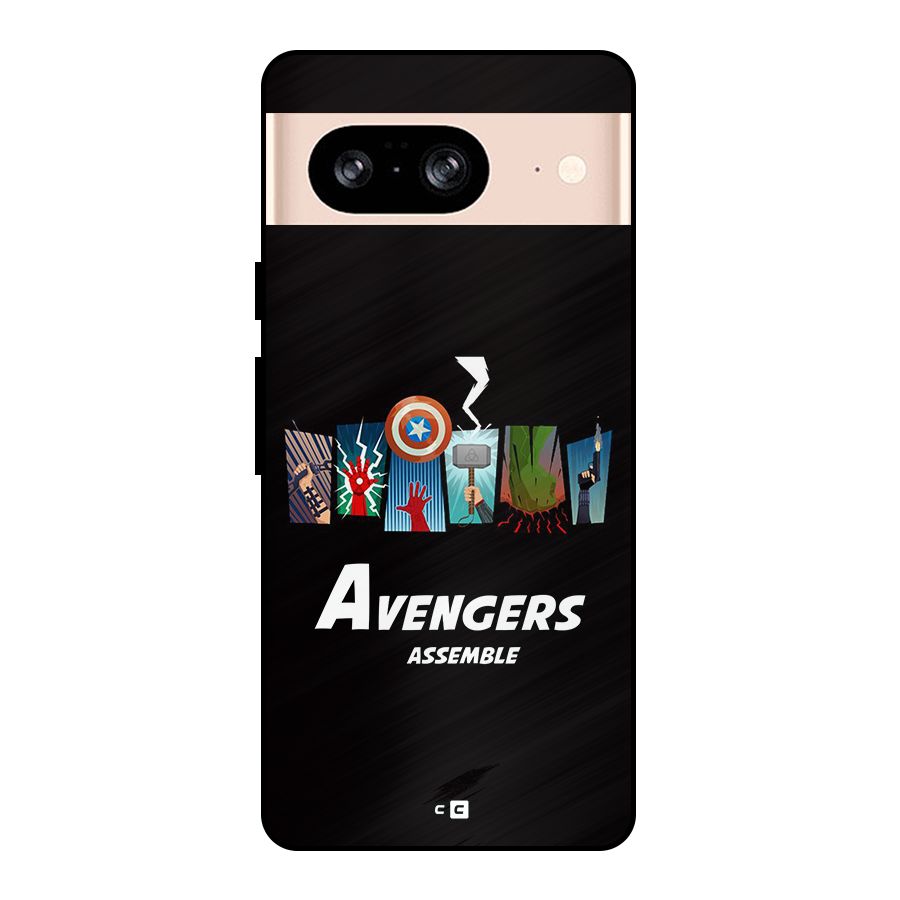 Avengers Assemble Metal Back Case for Google Pixel 8