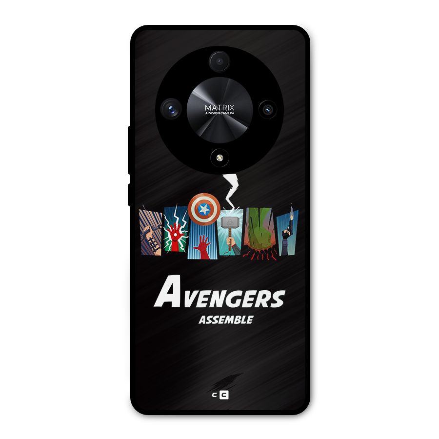 Avengers Assemble Metal Back Case for Honor X9b