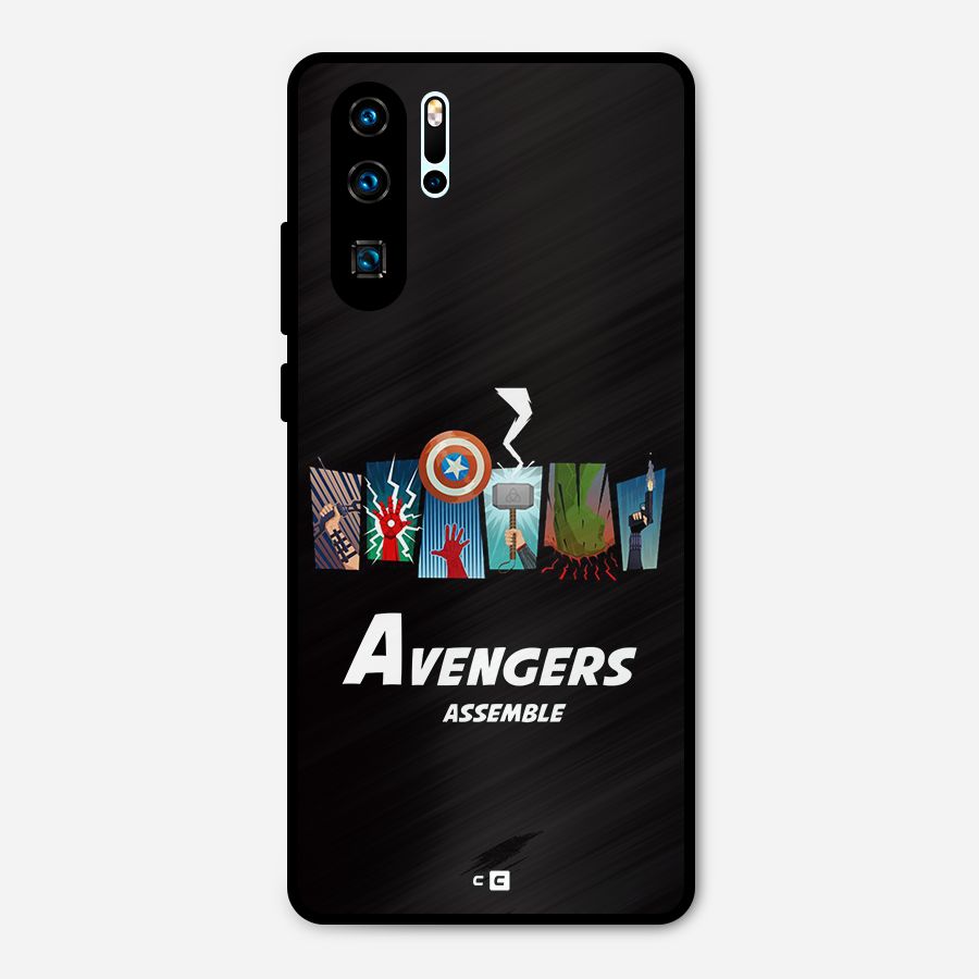 Avengers Assemble Metal Back Case for Huawei P30 Pro