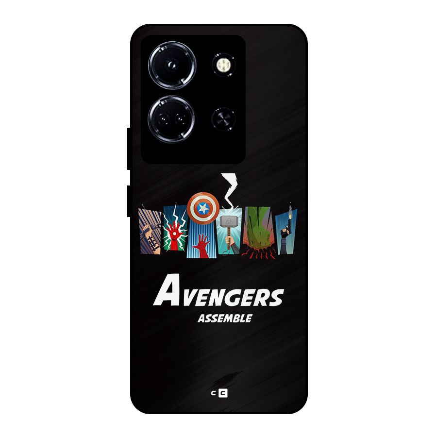 Avengers Assemble Metal Back Case for Infinix Note 30 5G