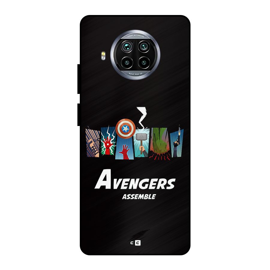 Avengers Assemble Metal Back Case for Mi 10i