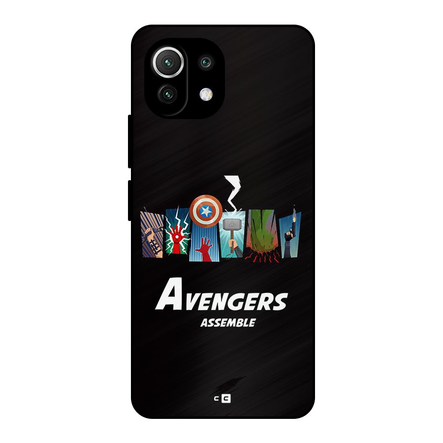 Avengers Assemble Metal Back Case for Mi 11 Lite NE 5G