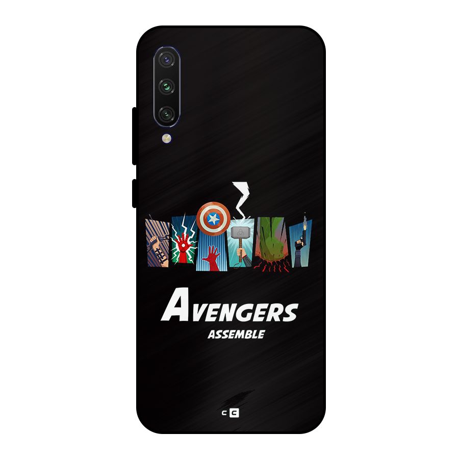Avengers Assemble Metal Back Case for Mi A3