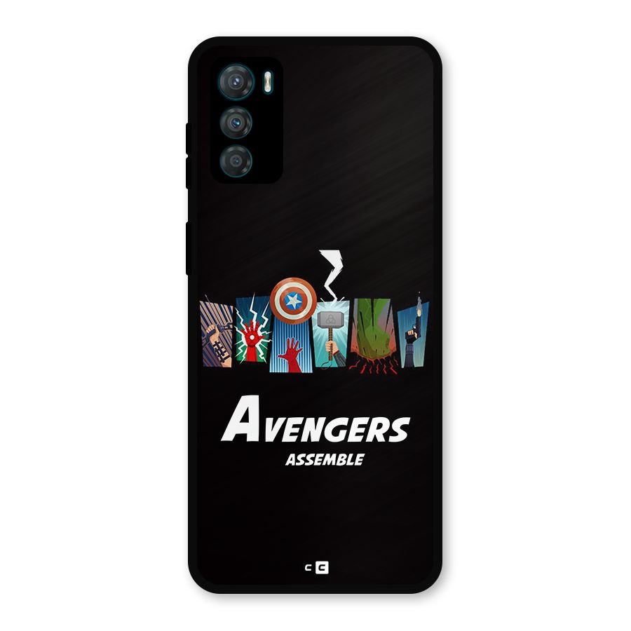 Avengers Assemble Metal Back Case for Moto G42