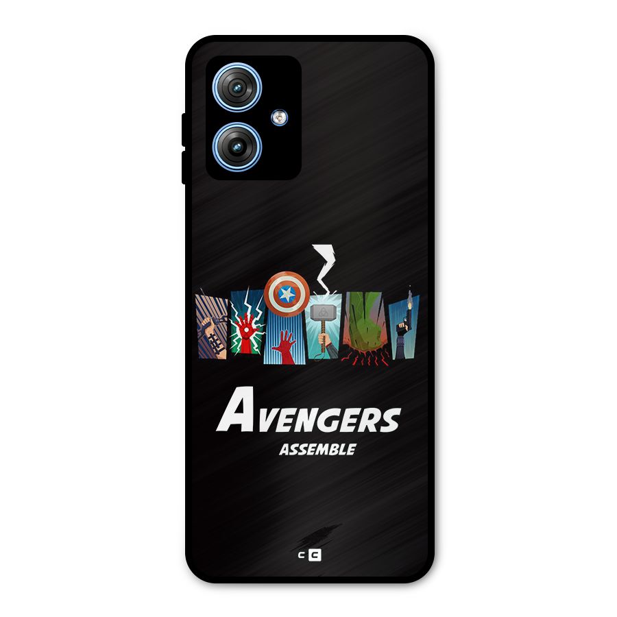 Avengers Assemble Metal Back Case for Moto G54