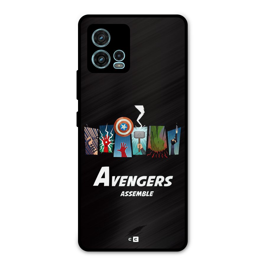 Avengers Assemble Metal Back Case for Moto G72