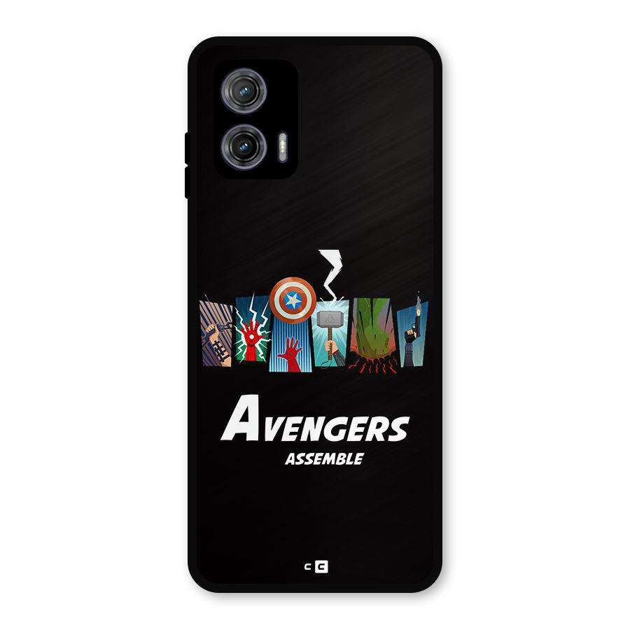 Avengers Assemble Metal Back Case for Moto G73