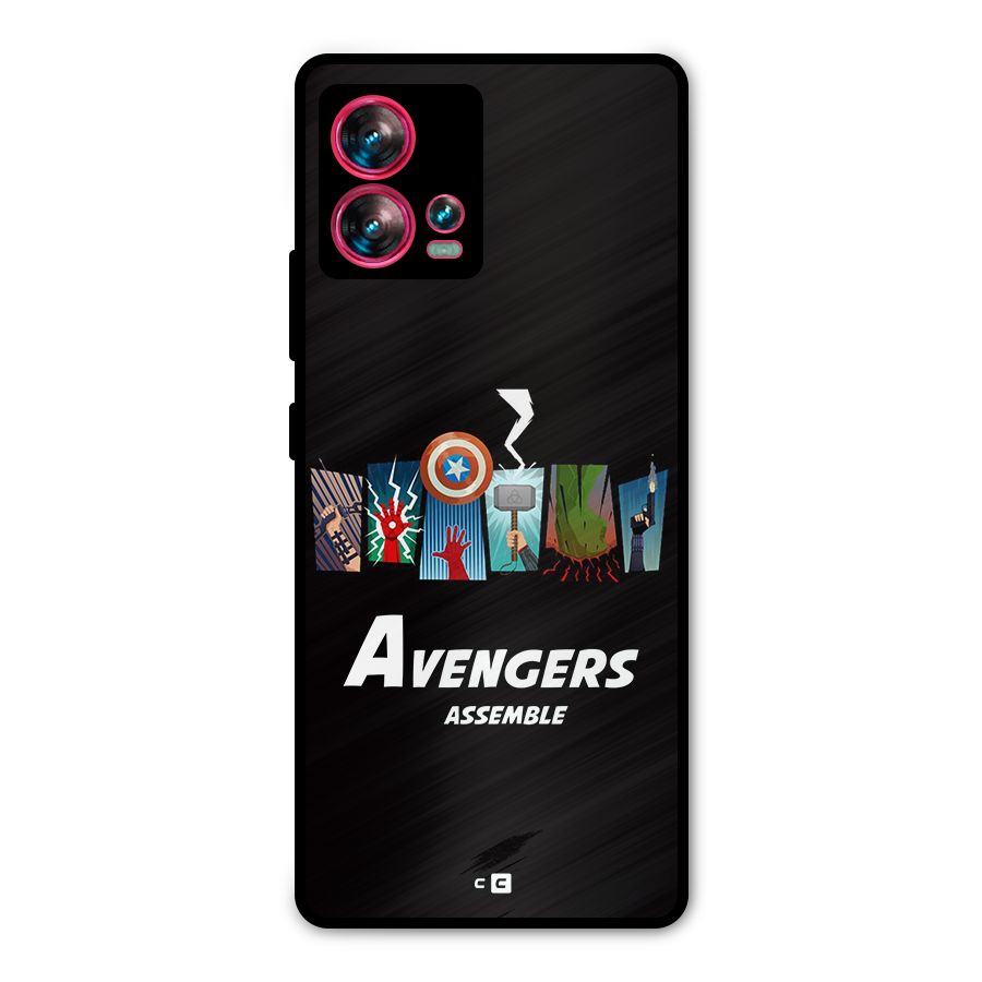 Avengers Assemble Metal Back Case for Motorola Edge 30 Fusion