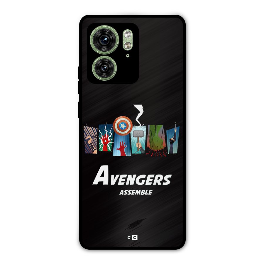 Avengers Assemble Metal Back Case for Motorola Edge 40 5G