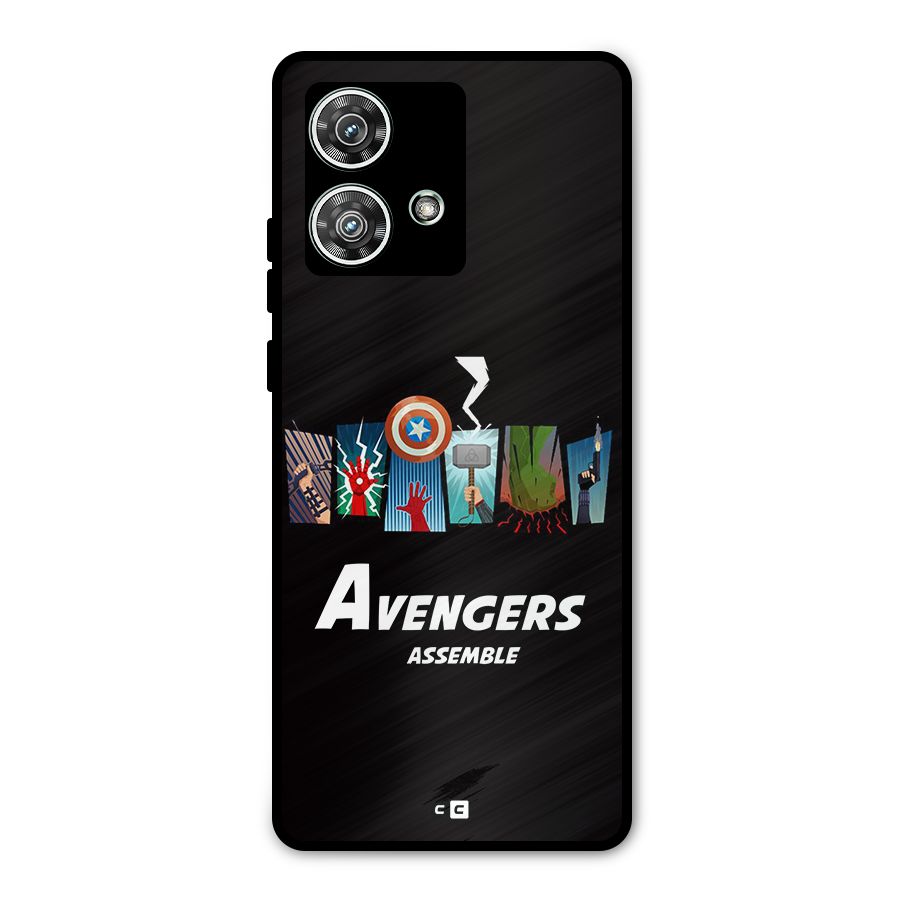 Avengers Assemble Metal Back Case for Motorola Edge 40 Neo