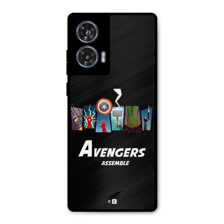 Avengers Assemble Metal Back Case for Motorola Edge 50 Fusion