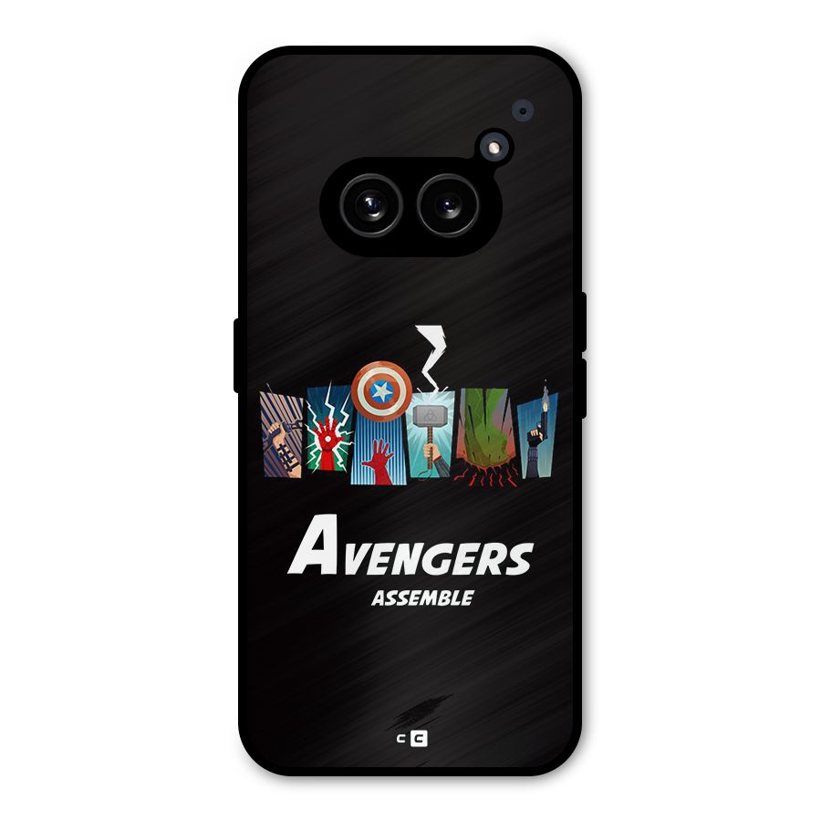 Avengers Assemble Metal Back Case for Nothing Phone 2a
