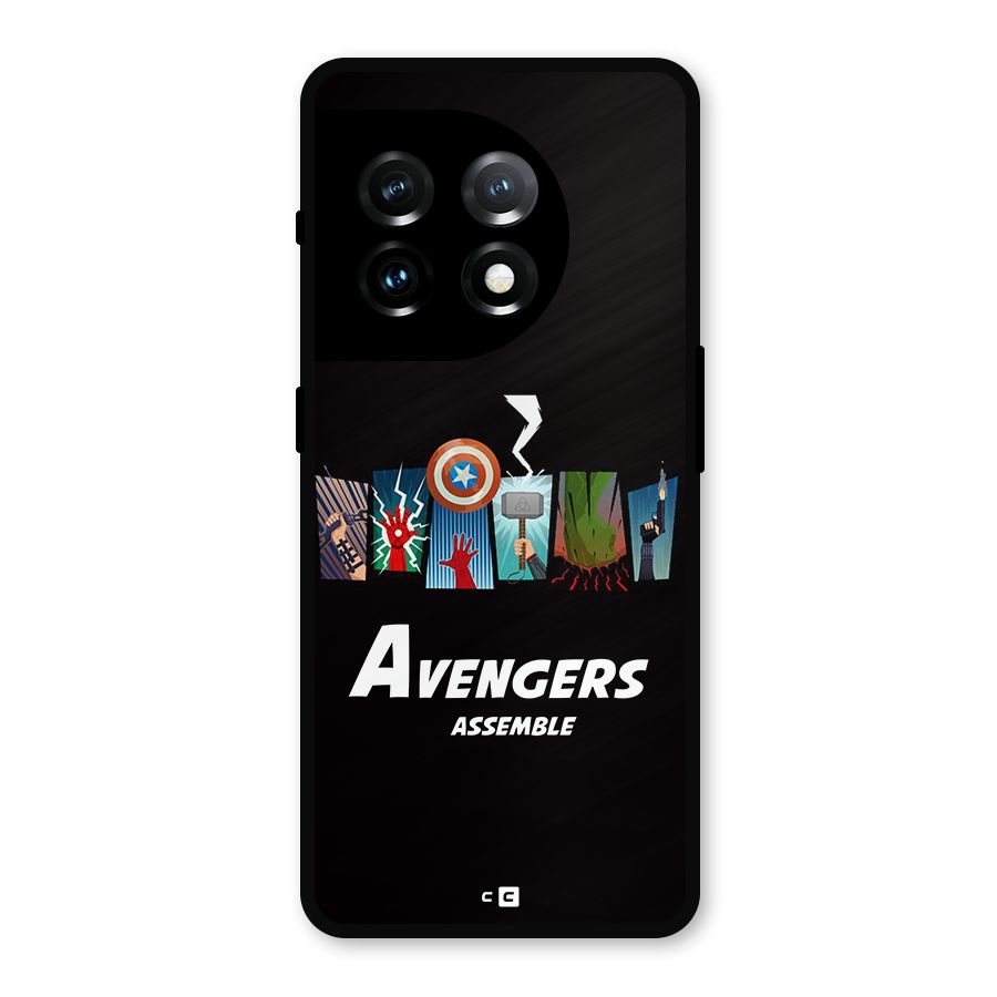 Avengers Assemble Metal Back Case for OnePlus 11