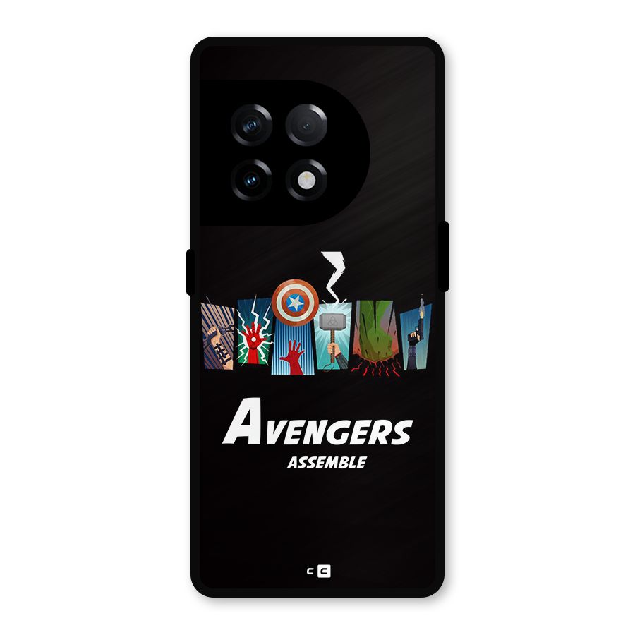 Avengers Assemble Metal Back Case for OnePlus 11R