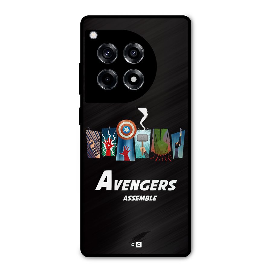 Avengers Assemble Metal Back Case for OnePlus 12R
