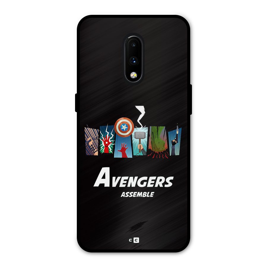 Avengers Assemble Metal Back Case for OnePlus 7