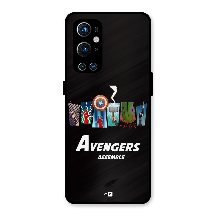 Avengers Assemble Metal Back Case for OnePlus 9 Pro