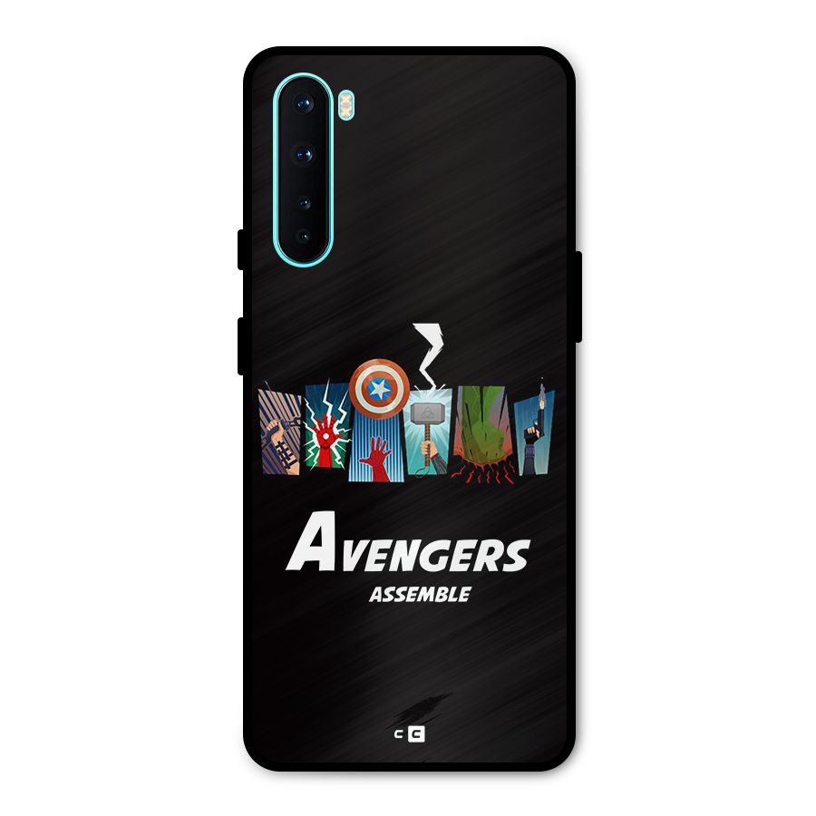 Avengers Assemble Metal Back Case for OnePlus Nord