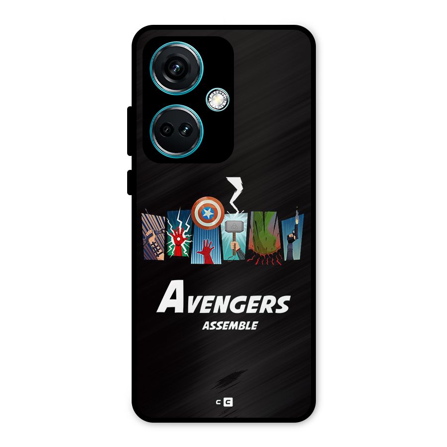 Avengers Assemble Metal Back Case for OnePlus Nord CE 3 5G