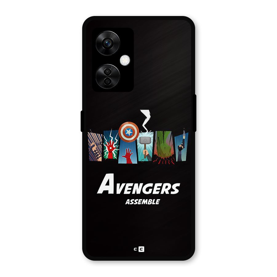 Avengers Assemble Metal Back Case for OnePlus Nord CE 3 Lite