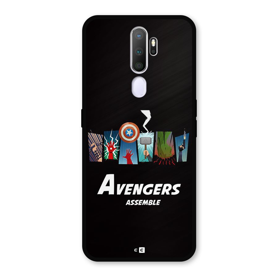 Avengers Assemble Metal Back Case for Oppo A5 (2020)