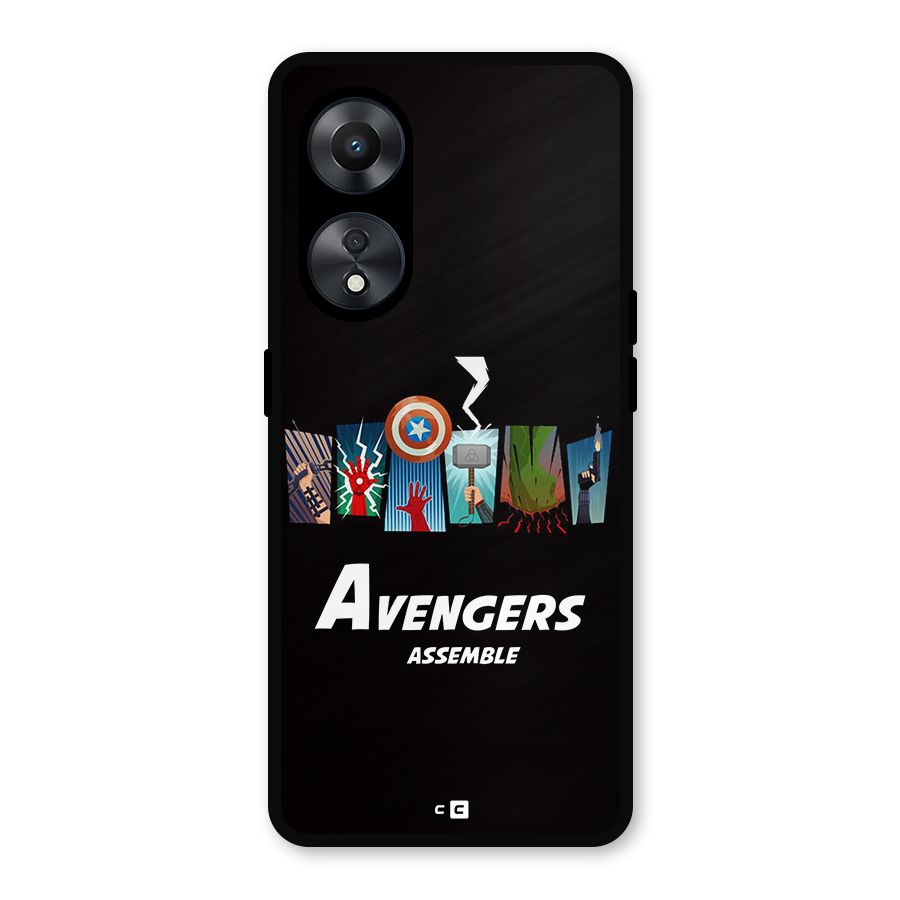 Avengers Assemble Metal Back Case for Oppo A78