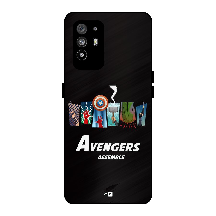 Avengers Assemble Metal Back Case for Oppo F19 Pro Plus 5G