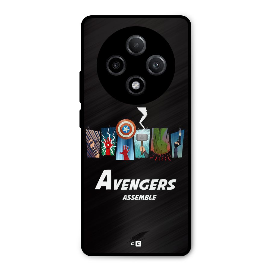 Avengers Assemble Metal Back Case for Oppo F27 Pro Plus