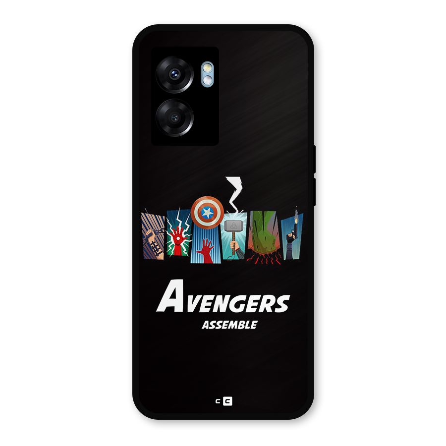 Avengers Assemble Metal Back Case for Oppo K10 (5G)