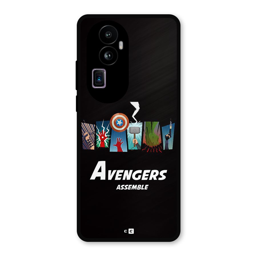Avengers Assemble Metal Back Case for Oppo Reno10 Pro Plus