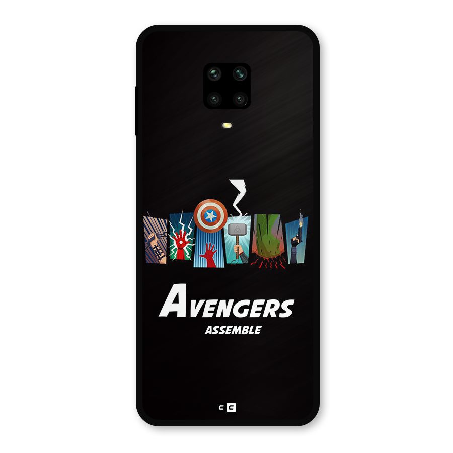 Avengers Assemble Metal Back Case for Poco M2 Pro